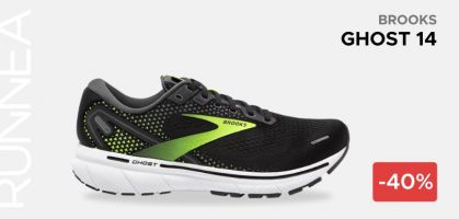 Brooks Ghost 14, por 89,99€ en Forum Sport (40% de descuento)