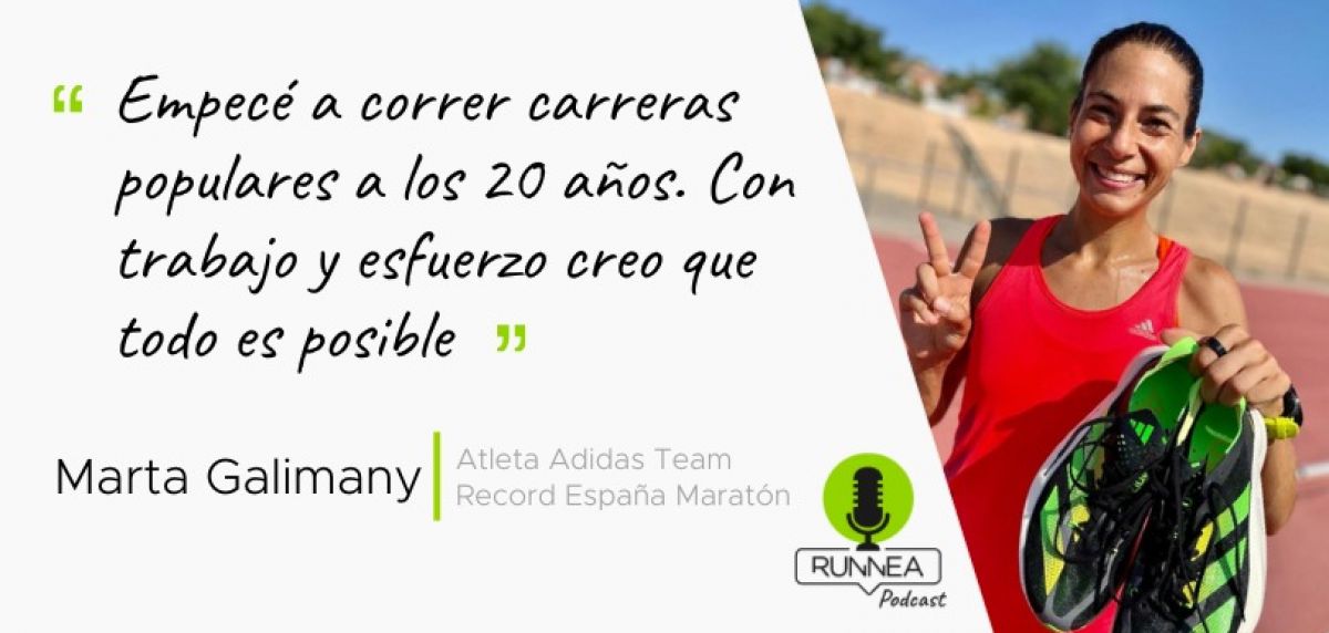 Marta Galimany o como ser la maratoniana más rápida de España empezando a correr a los 20 años