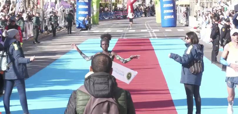 Mitja Marató Santa Pola 2023: Ganadora