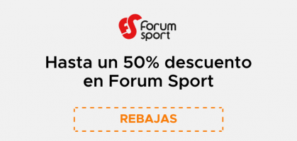 Rebajas en Forum Sport: Descuentos de hasta el 50% 