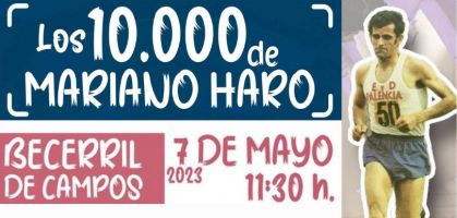 'Los 10.000 de Mariano Haro', la carrera en homenaje al gran atleta palentino tendrá lugar el día 7 de mayo en Becerril de Campos