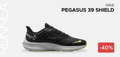 Nike Pegasus 39 Shield por 94,47€ para hombre antes 135€ (-30% de descuento)