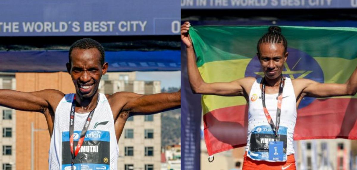 Clasificación Maratón Barcelona 2023: Marius Kimutai y Zeineba Yimer, ganadores de una maratón de récord