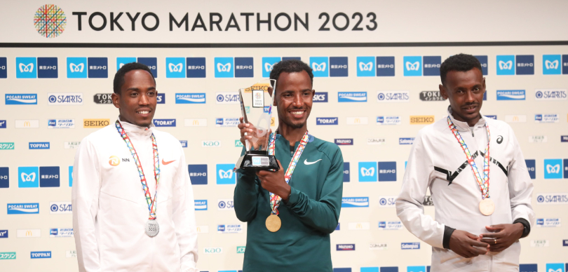 Maratón de Tokio 2023: Podio masculino