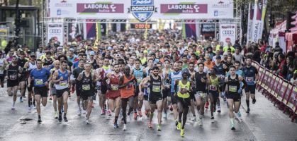 Media Maratón Donosti 2023: directo y clasificación