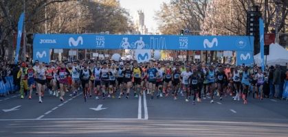 Movistar Madrid Medio Maratón 2023: directo y clasificación