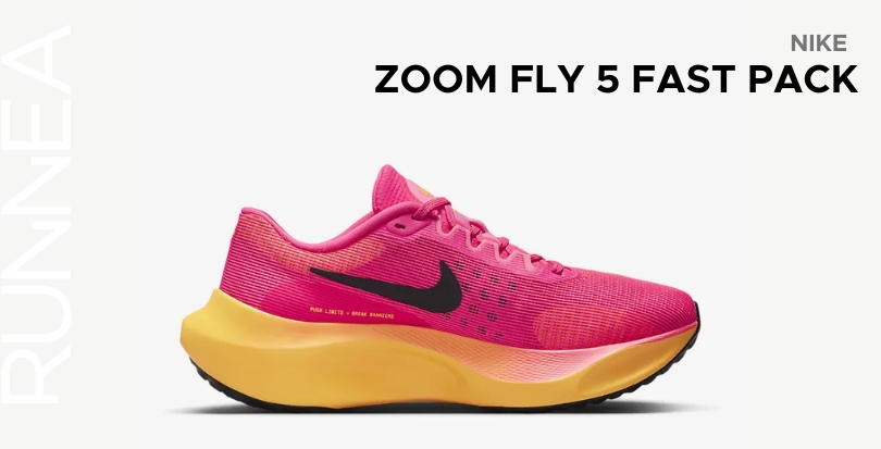 Coleção Nike Fast Pack Running, sapatilhas de running de corrida: Nike Zoom Fly 5