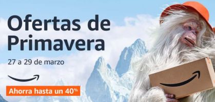 Ofertas de primavera de Amazon: No las pierdas y ahorra hasta un 40%