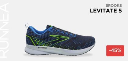 Brooks Levitate 5 por 93,50€ antes 170€ (45% de descuento)