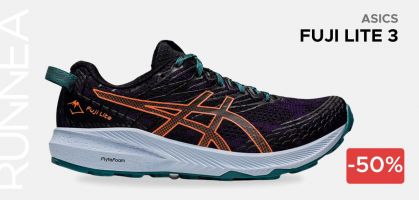 ASICS Fuji Lite 3 para mujer por 70€ (-50% descuento) Antes 140€