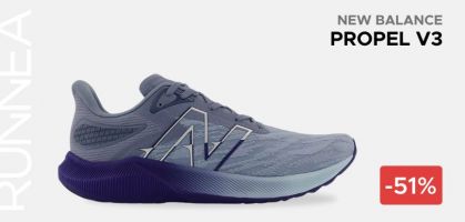  New Balance FuelCell Propel v3 de hombre por 54€ antes 110€ (51% de descuento)