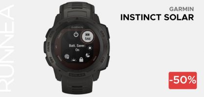 Garmin Instinct Solar por 199 antes 399,99€ (-50% de descuento)