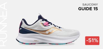 Saucony Guide 15 por 73,95€ antes 150€ (-51% descuento)