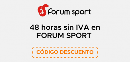 ¡Ojo! 48 horas sin IVA en Forum Sport