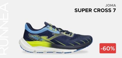 Joma Super Cross 7 para hombre por 39,99€ antes 79,99€ (-60% descuento)