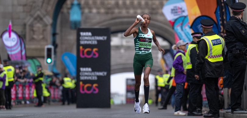 Maratón de Londres: Hassan