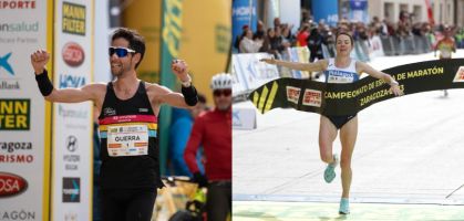 Clasificación Maratón de Zaragoza 2023: Javi Guerra e Irene Pelayo, campeones de España de maratón