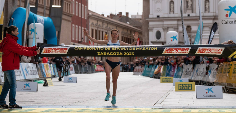 Maratón Zaragoza 2023: Ganadora