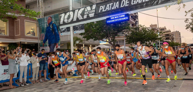 10K Nocturna Gandía 2023: Salida
