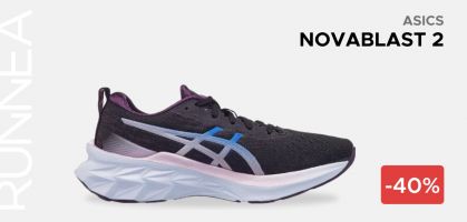 ASICS Novablast 2 para Ostrich por 84€ antes 140€ (-40% de descuento)