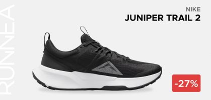 Nike Juniper Trail 2 por 66€ para hombre y mujer antes 90€ (-27% descuento)