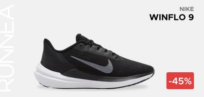 Nike Winflo 9 para mujer por 59,98€  antes 99,99€ (-25% de descuento), aplicando código SHINE23