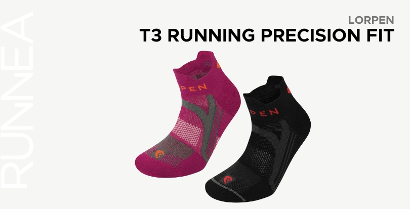 Guía calcetines running - Lorpen T3 Running Precision Fit