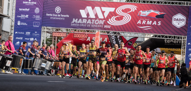 Maratón de Tenerife 2023: Salida