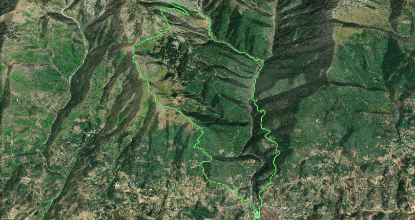 Trail El Guerrero Gredos 2023: Mapa 25k