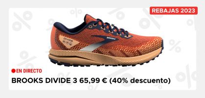 Brooks Divide 3 por 65,99€, antes 110€ (tallas disponibles)