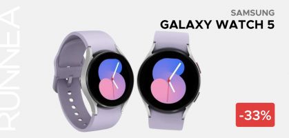 Samsung Galaxy Watch 5 por 199€ antes 299€ (-33% de descuento), smartwatch perfecto para cumplir tus objetivos de bienestar