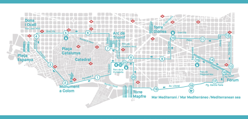 Mitja Marató Barcelona 2024: Mapa