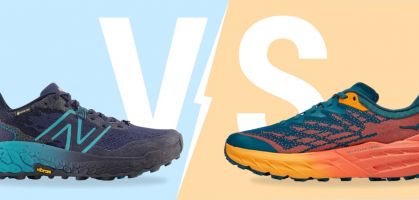 New Balance Fresh Foam X Hierro v7 vs HOKA Speedgoat 5: O duelo para ser o sapatilha de trail mais confortável do mercado.