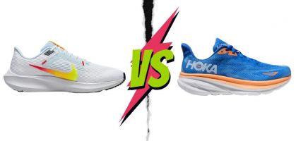 Nike Pegasus 40 vs Hoka Clifton 9: La bataille pour la meilleure chaussure mixte du marché