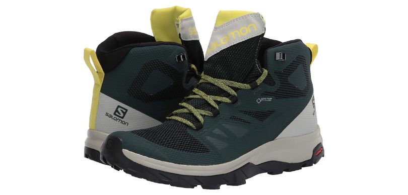 Salomon Outline Mid GTXX : Coupe du talon