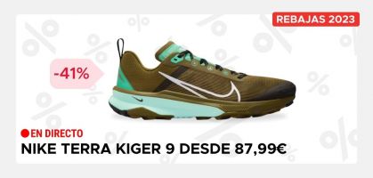 Nike Terra Kiger 9 desde 87,99€ antes 149,99€ (-41% de descuento)