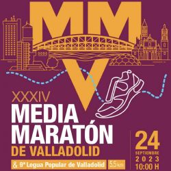 Cartel - Media Maratón Valladolid 2023