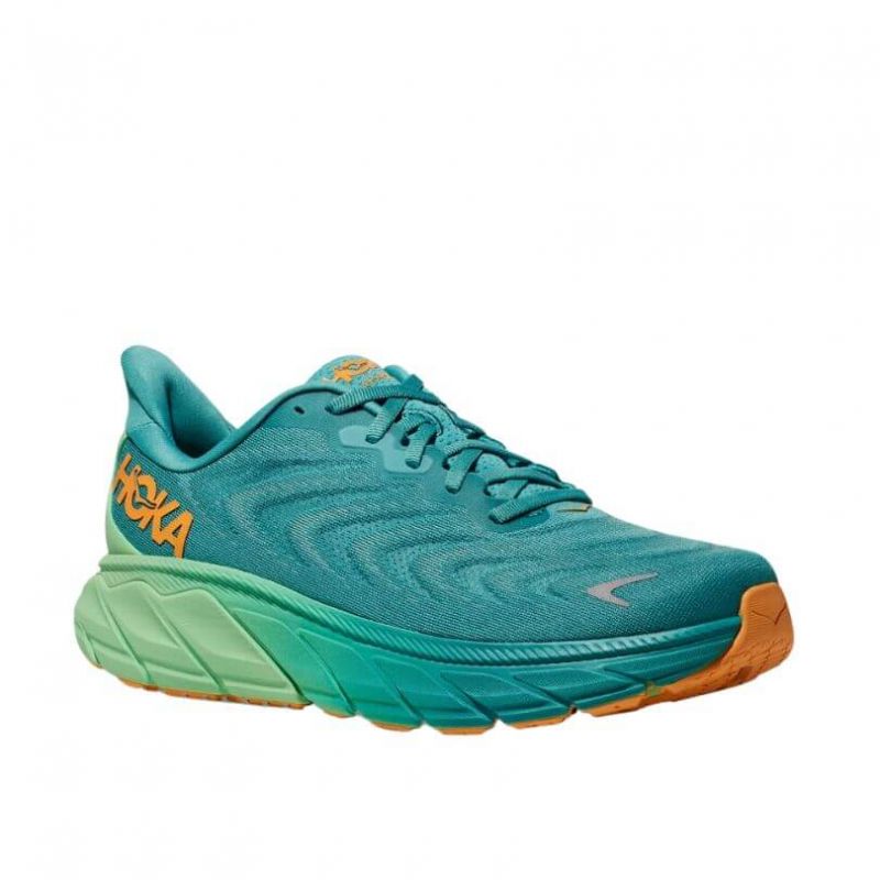  HOKA ONE ONE Zapatillas de running Arahi 6 para hombre, Azul  grafito/azul coral : Ropa, Zapatos y Joyería