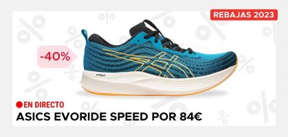 ASICS EvoRide Speed desde 84€ antes 140€ (-40% de descuento)