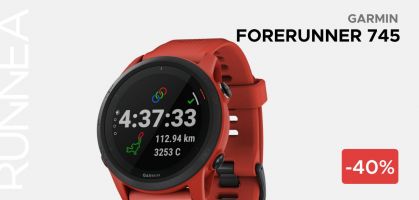 Garmin Forerunner 745 por 299€ antes 499,99€ (-40% de descuento), reloj GPS multideporte y polivalente