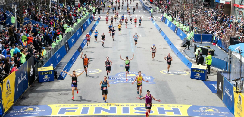 Maratón de Boston 2024: Llegada