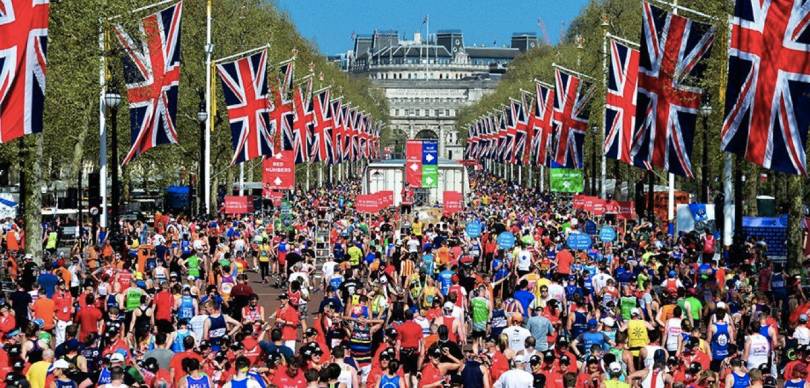 Maratón de Londres 2024: Corredores