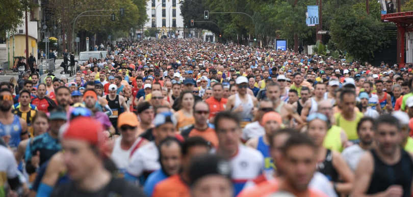Maratón Sevilla 2024: Corredores