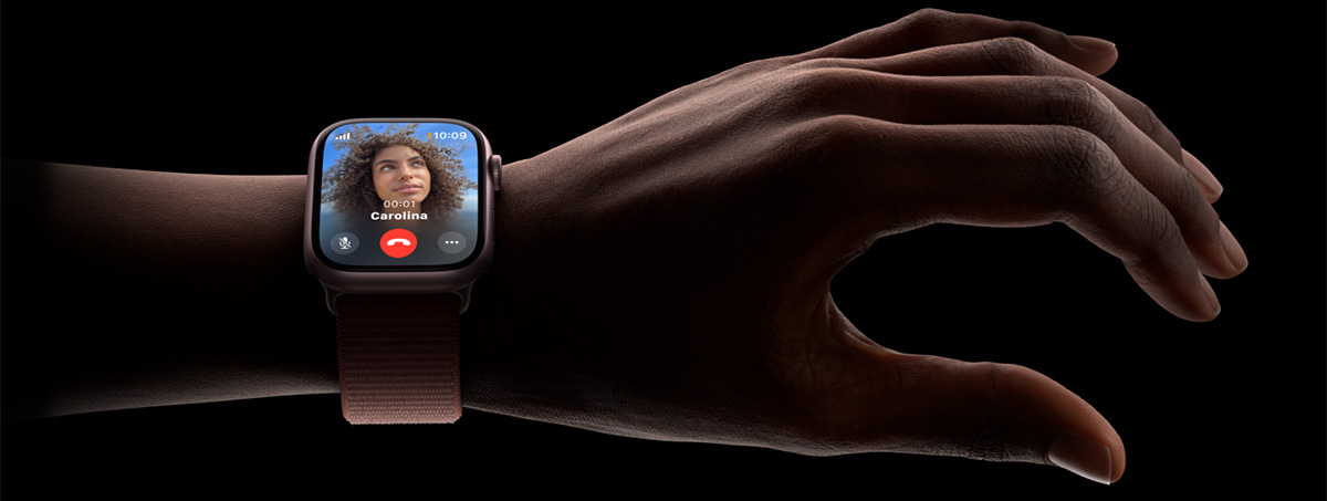 Apple Watch Series 9 Series 9 : Nouveau geste de contrôle