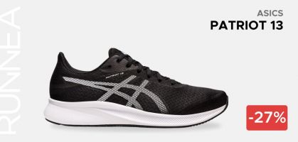 ASICS Patriot 13 por 44,10€ antes 60€ (-27% descuento)