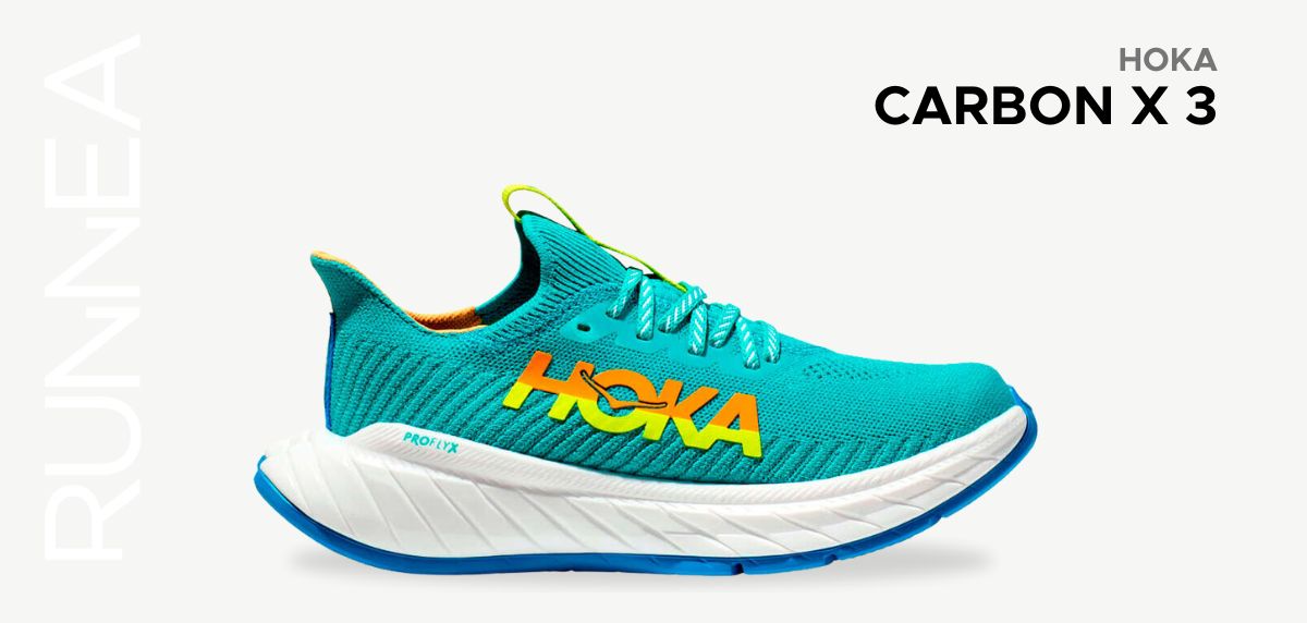 Meilleures chaussures légères et rapides du marché - HOKA Carbon X 3