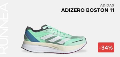 adidas Adizero Boston 11 desde 105,99€ antes 160€ (-34% de descuento)