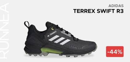 adidas Terrex Swift R3 por 78€ antes 140€ (-44% de descuento), una de las zapatillas trekking mejor valoradas