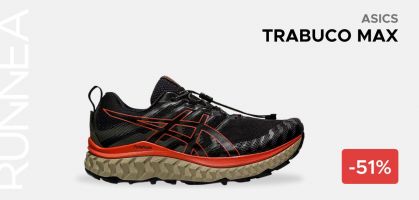 ASICS Trabuco Max por 84€ antes 170€ (-51% de descuento)