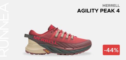 Merrell Agility Peak 4 desde 77,75€ antes 54,95€ (-44% de descuento)